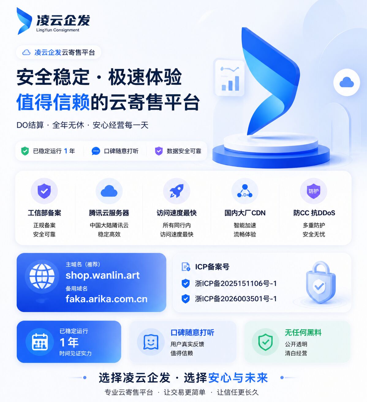 凌云企发海报1